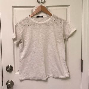 Brandy Melville Distressed Top